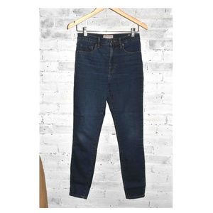 EVERLANE Perfect Dark Wash Skinny Jeans Size 26 Tall